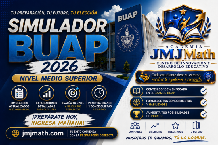 Protegido: SIMULADOR ADMISIÓN BUAP 2026 NIVEL MEDIA SUPERIOR